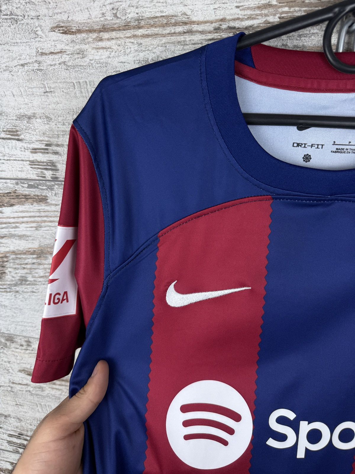 Nike Mens Nike FC Barcelona soccer jersey T-shirt tee training Size US S / EU 44-46 / 1 - 7 Thumbnail