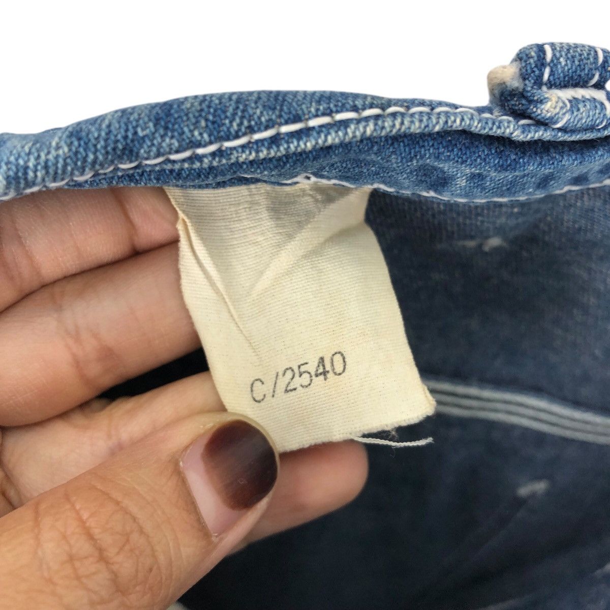 Pointer Vintage 90s POINTER Made In USA Carpenter Baggy Denim Jeans Size US 32 / EU 48 - 8 Thumbnail