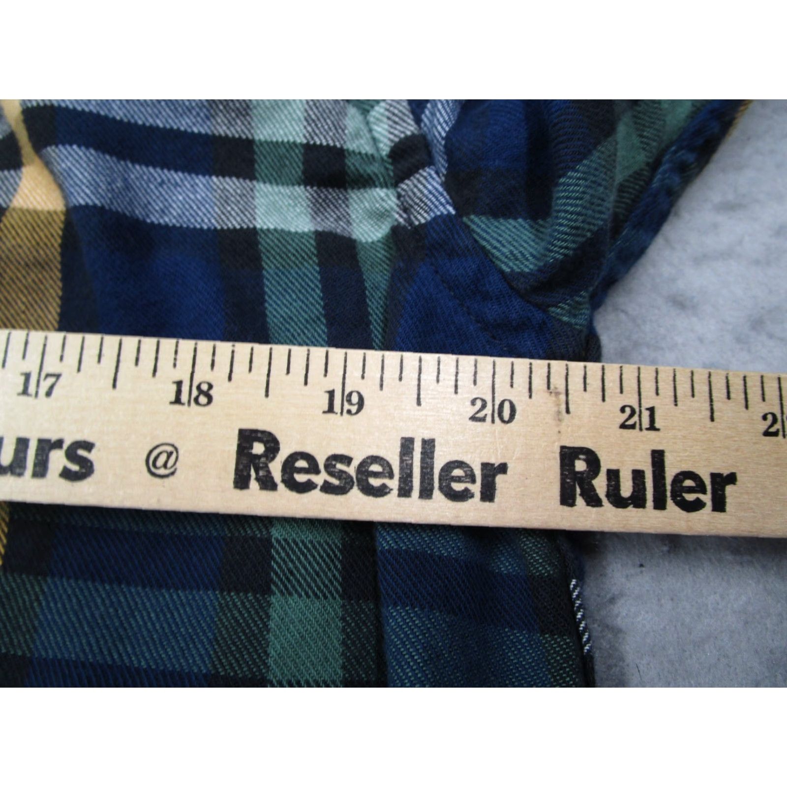 Scotch & Soda SCOTCH & SODA Button-Up Shirt Mens XL Green Plaid Long Sleeve Flannel Work Travel Classic Size US XL / EU 56 / 4 - 6 Thumbnail