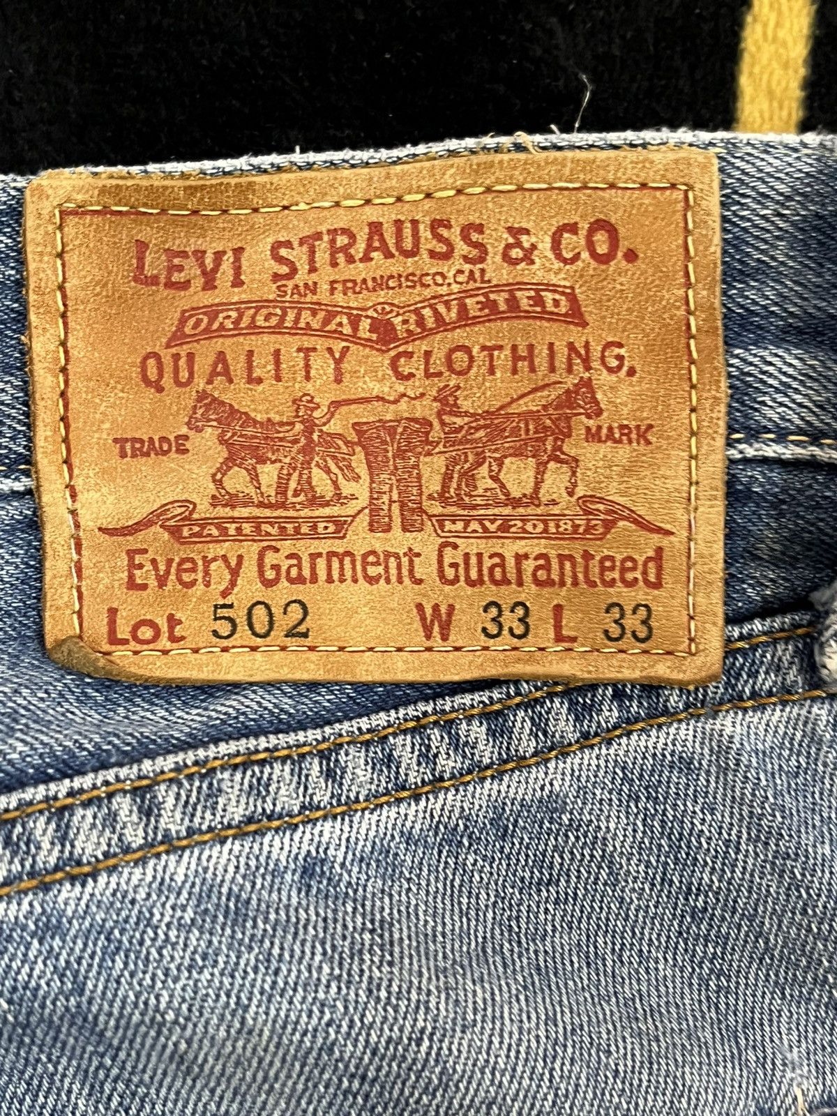 Levi's Vintage Levi’s 502 Faded Distressed Denim Size US 34 / EU 50 - 11 Thumbnail