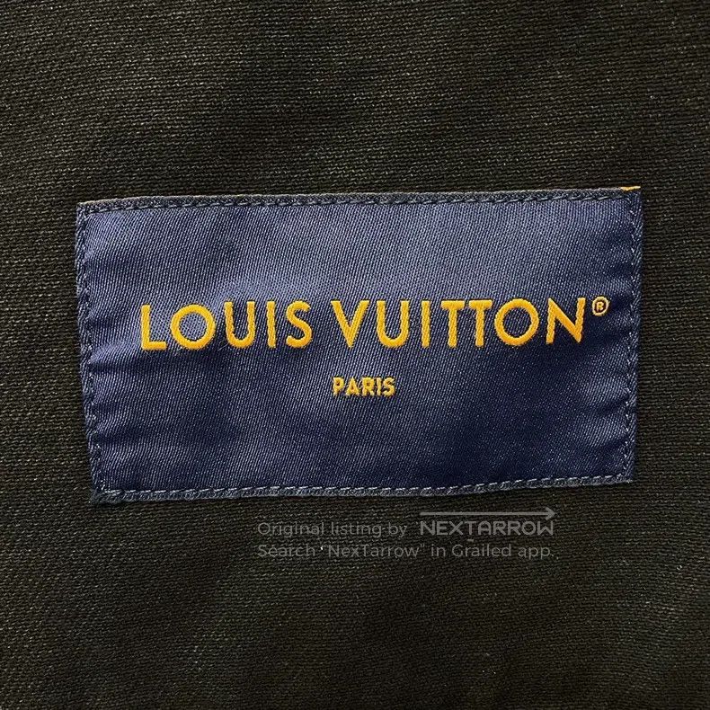 Louis Vuitton Louis Vuitton 24 Washed and Worn Black Denim Jackets Size US M / EU 48-50 / 2 - 6 Thumbnail