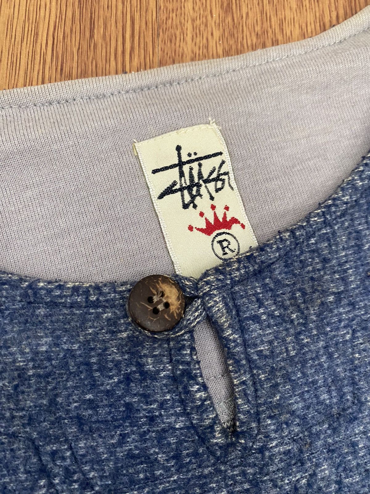 Stussy × Vintage Vintage Stussy sanghai collar Size US L / EU 52-54 / 3 - 4 Thumbnail