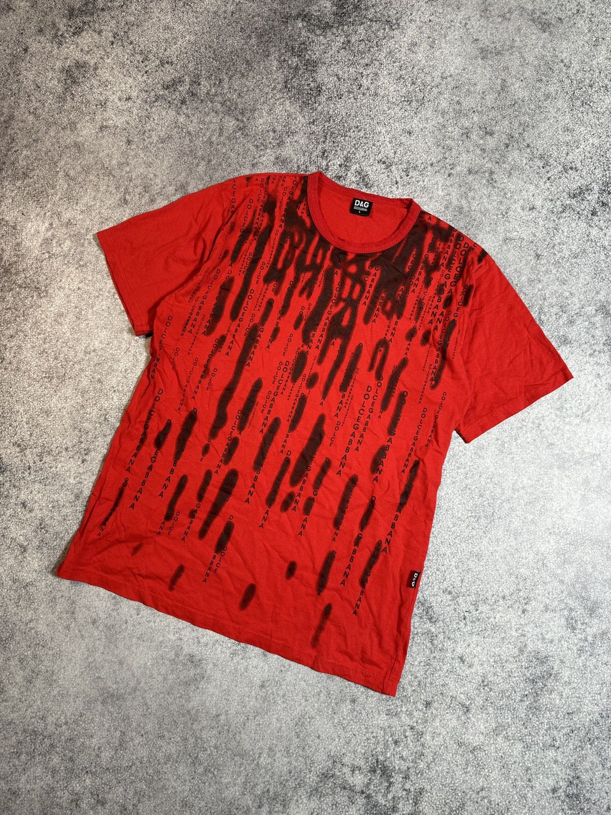 Vintage Y2K Vintage Dolce&Gabbana logo t-shirt Alt Style Opium USA L Size US L / EU 52-54 / 3 - 1 Thumbnail
