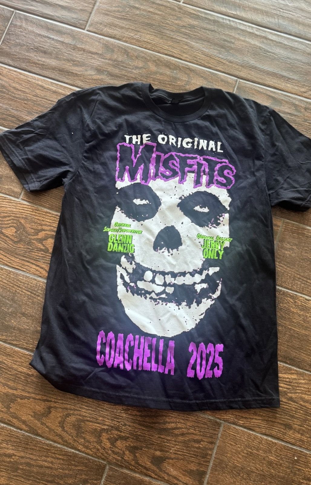 The Misfits Coachella 2025 tee