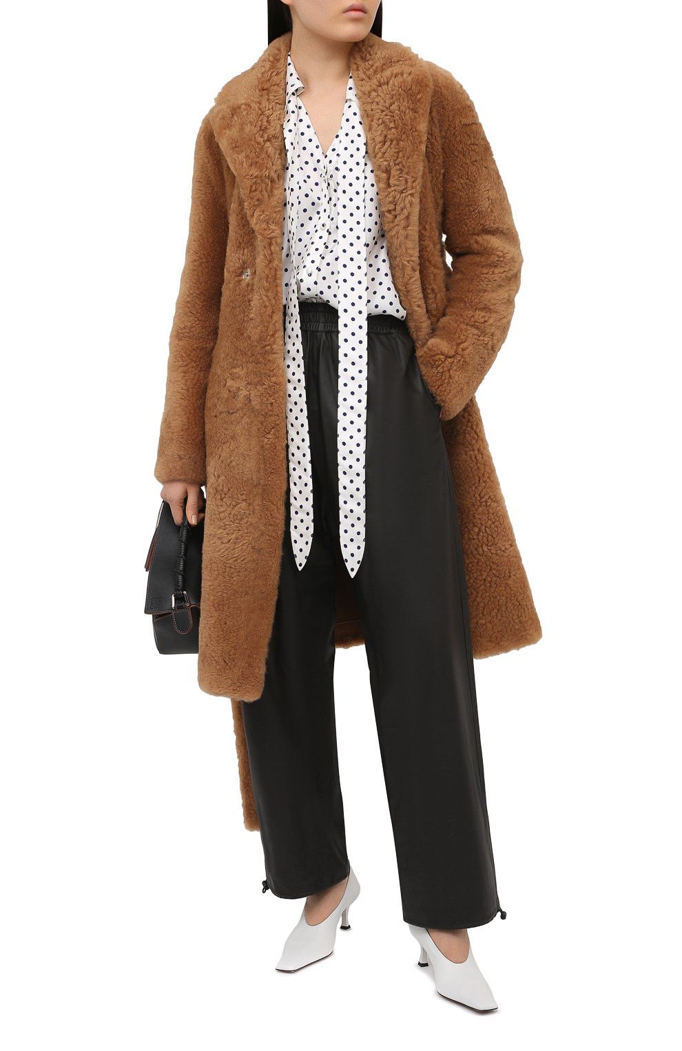 Bottega Veneta Brown Teddy Shearling Belted Coat Size XXS / US 00 / IT 34 - 7 Thumbnail