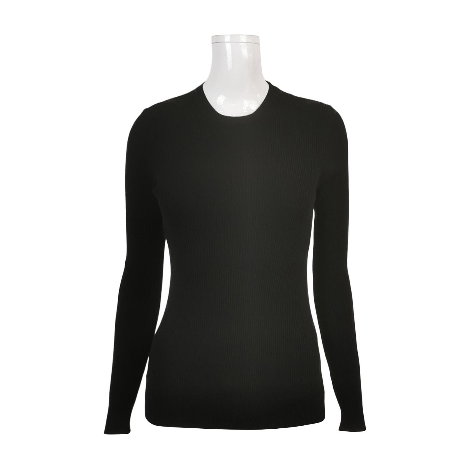 Prada Prada Ribbed Long Sleeve Sweater Size 38 Size XS / US 0-2 / IT 36-38 - 1 Thumbnail