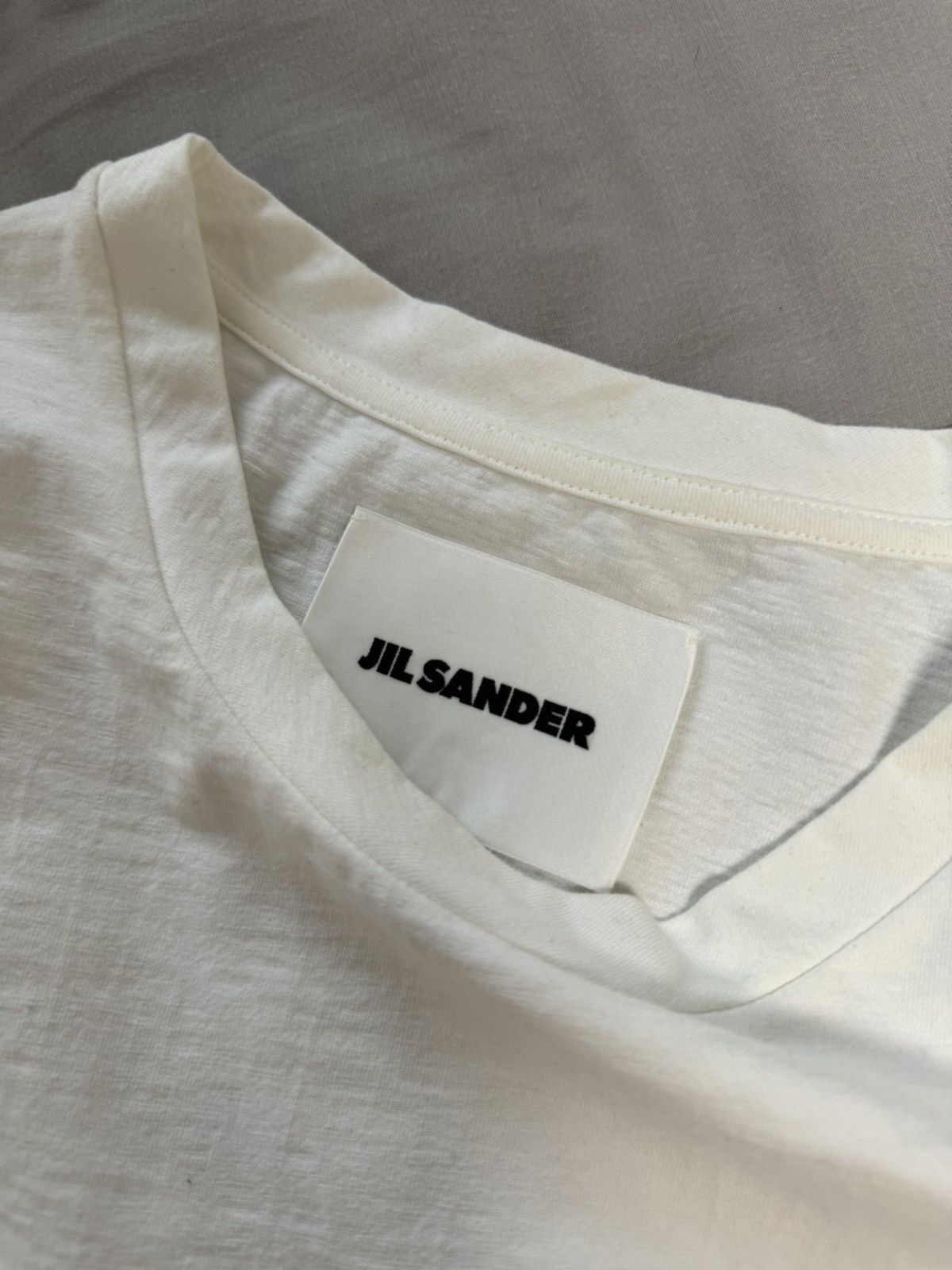 Jil Sander Plain Textured Oversized T-shirt Size US M / EU 48-50 / 2 - 5 Thumbnail