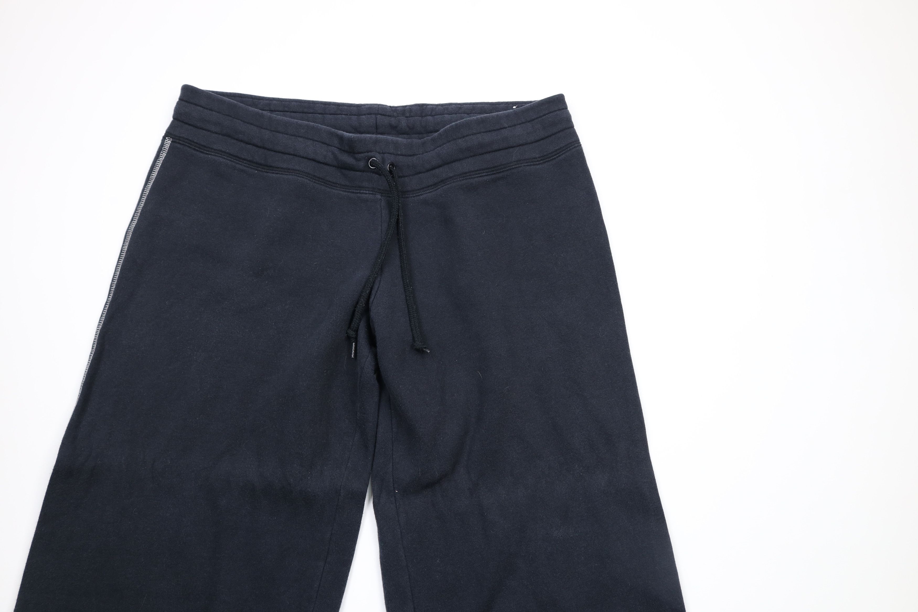 Nike × Vintage Vintage Nike Scott Mini Swoosh Flared Wide Leg Sweatpants Size 37" - 2 Thumbnail