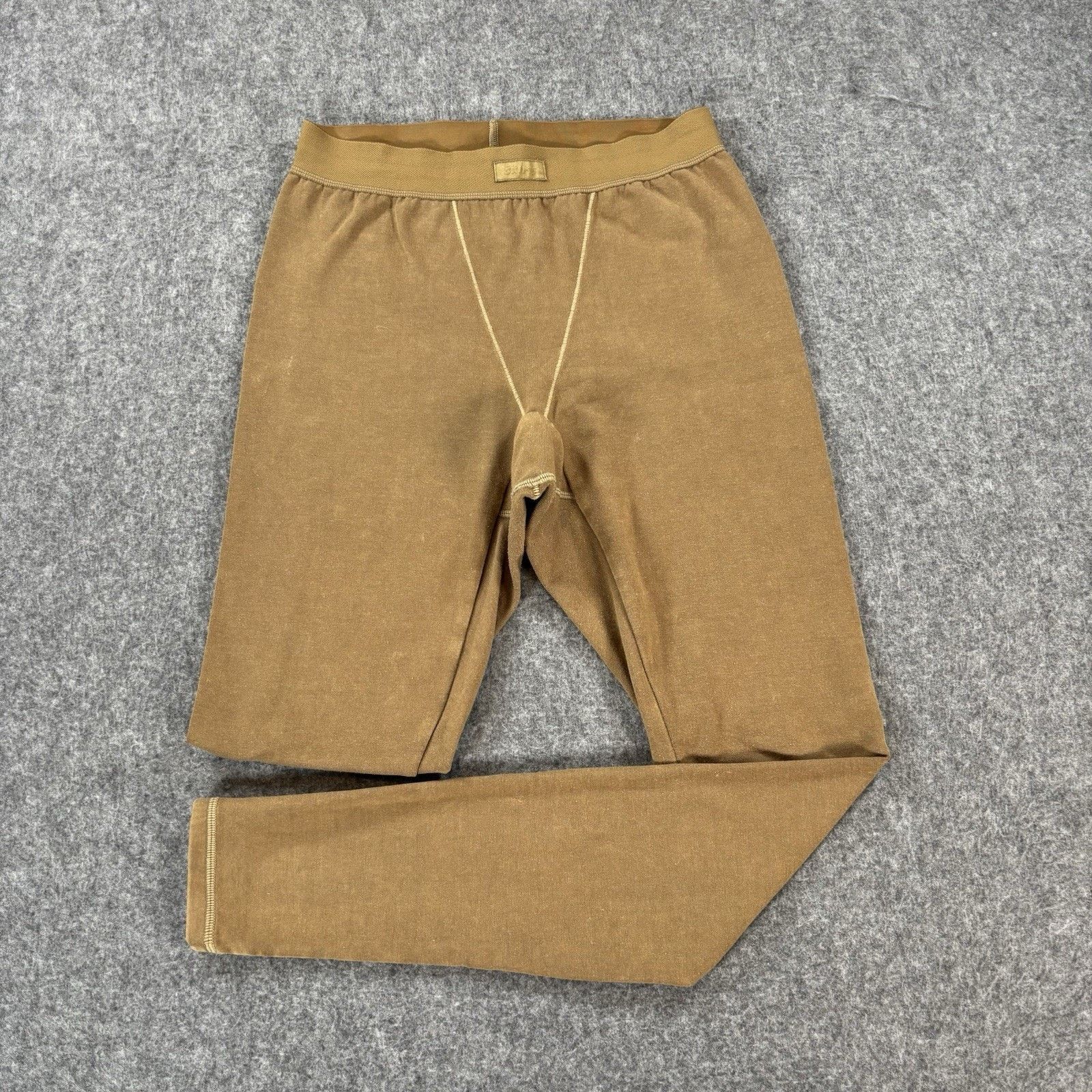 SKIMS SKIMS Thermal Leggings Pants Brown Fleece Leggings Women’s S Size 27" / US 4 / IT 40 - 1 Thumbnail