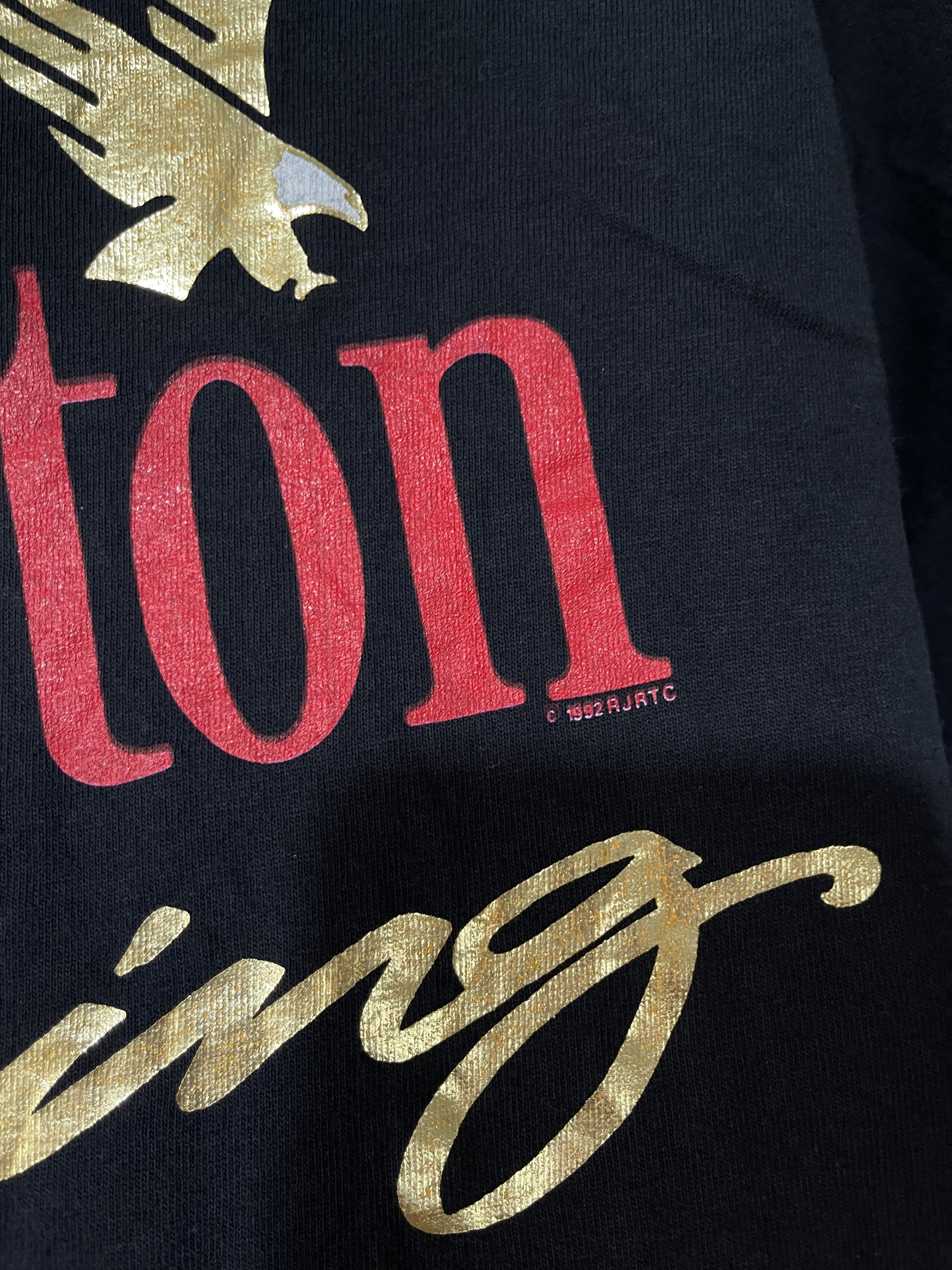 Marlboro × Vintage Vintage 90s Winston Racing Team Pocket Tee Size US XL / EU 56 / 4 - 3 Thumbnail