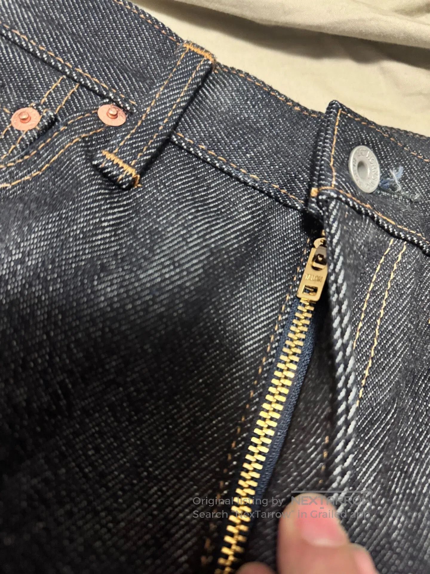Iron Heart Heavyweight Iron Heart 634Z Denim Jeans. Size US 32 / EU 48 - 5 Thumbnail