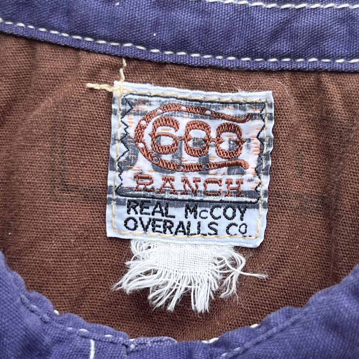 The Real McCoy's REAL McCOY 600 RANCH WESTERN SHIRT Size US XXS / EU 40 - 4 Thumbnail