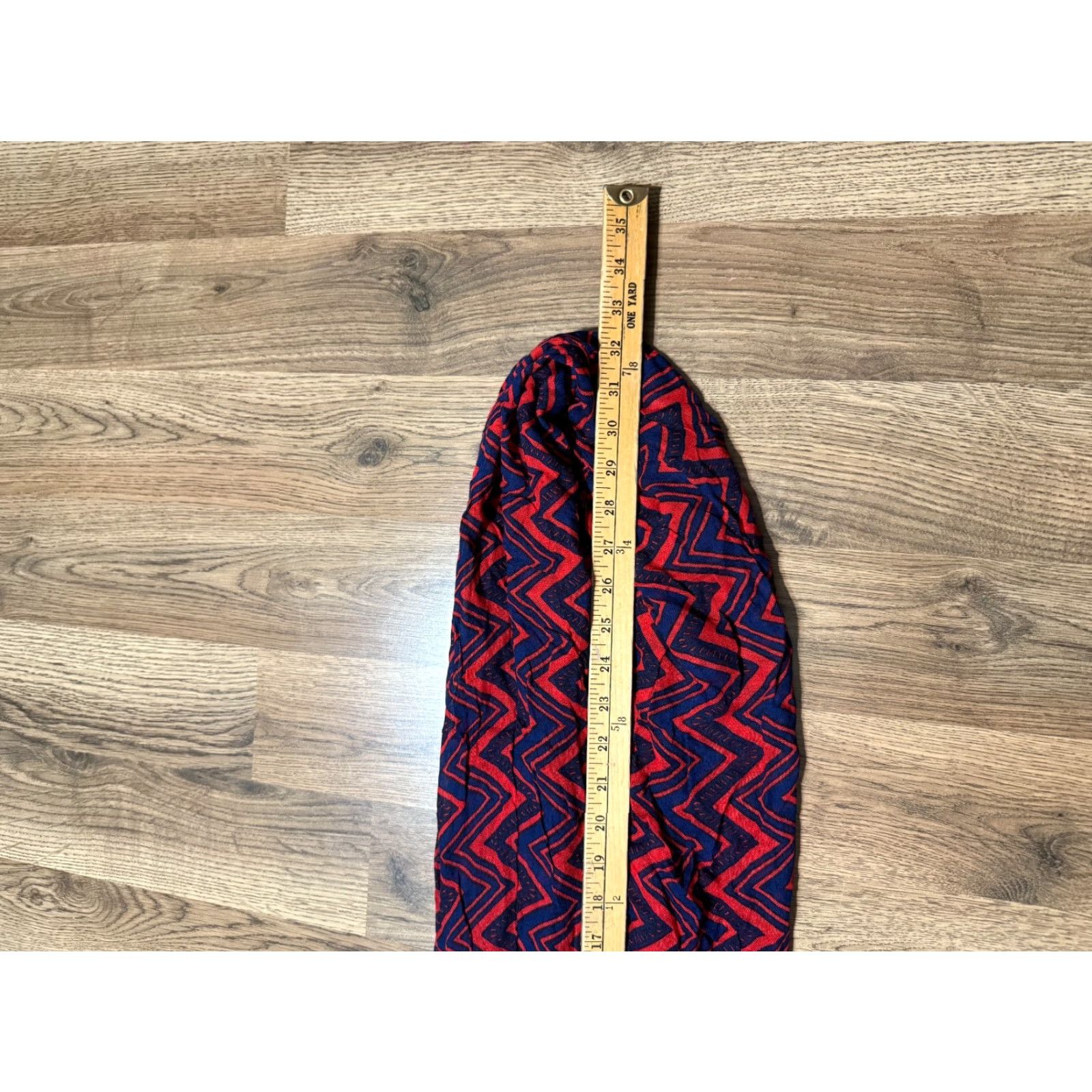 Vintage **Zoozatz Women's Blue Herringbone Scarf** User: **Zoozatz Women's Blue Herringbone Scarf** Size ONE SIZE - 3 Thumbnail