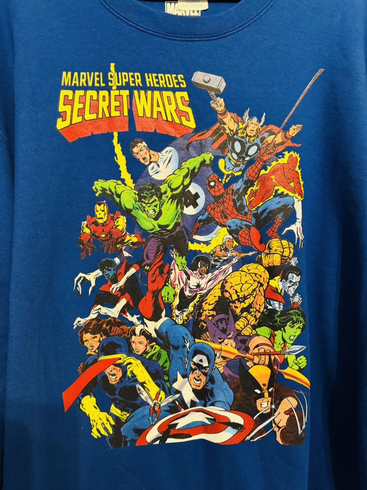 Marvel Comics Marvel Exclusive Secret Wars hero Collage Sweatshirt 2XL Size US XXL / EU 58 / 5 - 6 Thumbnail