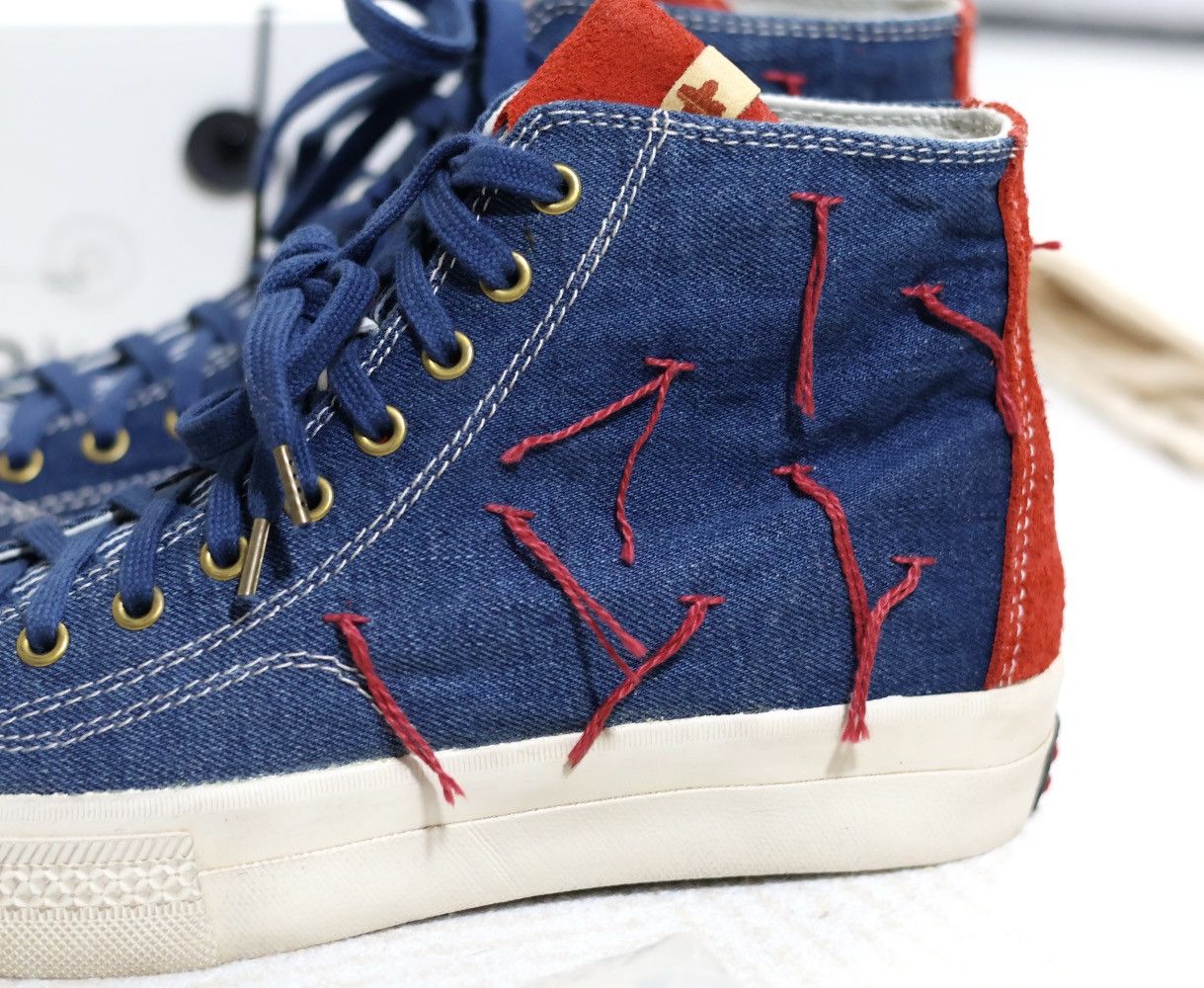Visvim Visvim Skagway Hi Denim Patchwork Folk （indigo）us8.5 Size US 8.5 / EU 41-42 - 5 Thumbnail