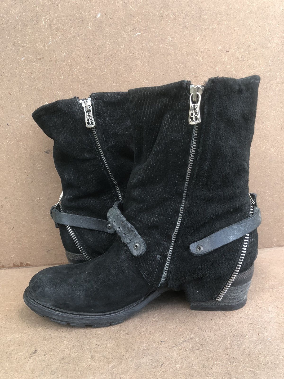 A.S.98 A.S 98 Black Suede Wen’s Boots Size 40 Size US 7 / IT 37 - 6 Thumbnail