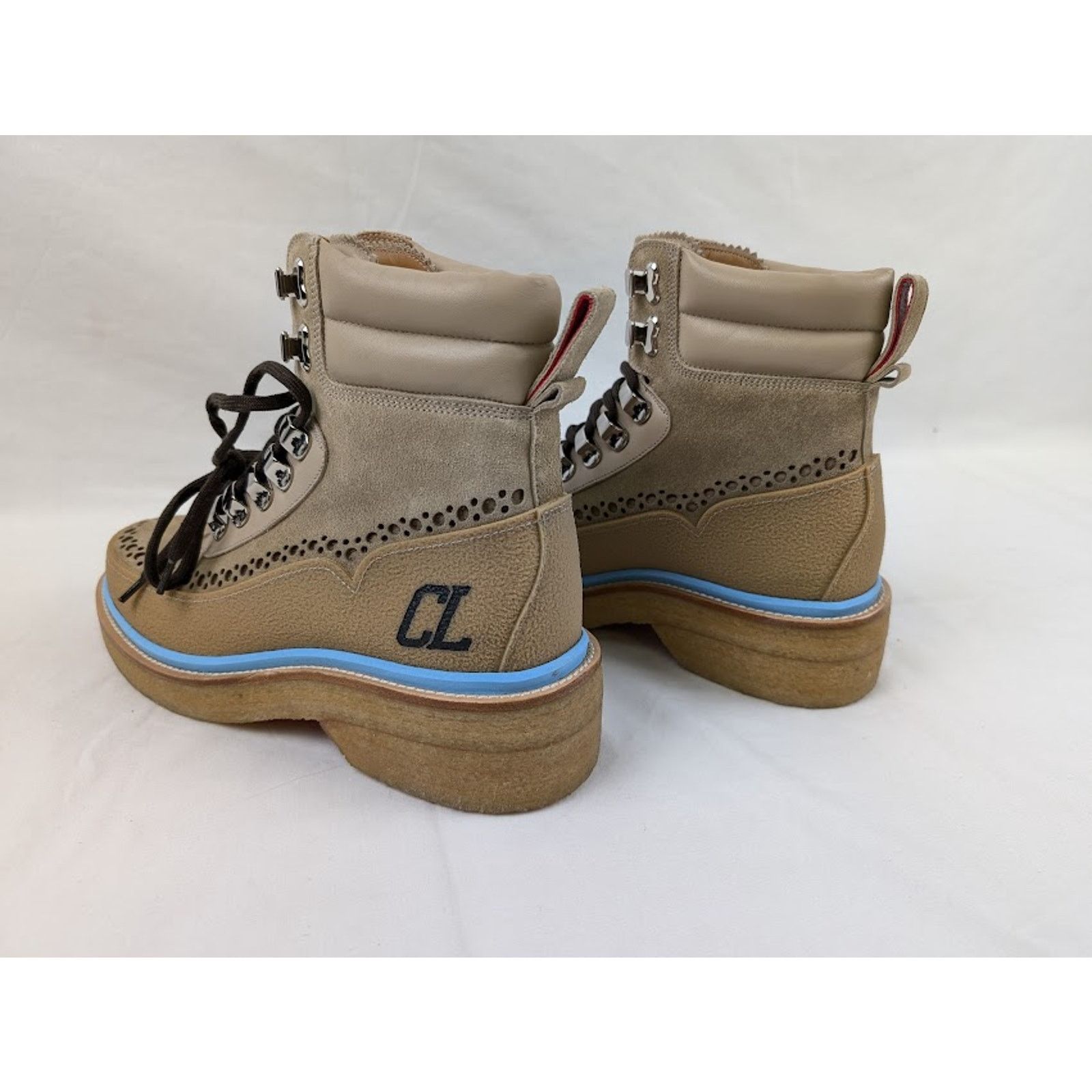 Christian Louboutin o1rshd1 Wassengrat Flat Boots in Atlas/Calce Size US 10.5 / EU 43-44 - 12 Thumbnail