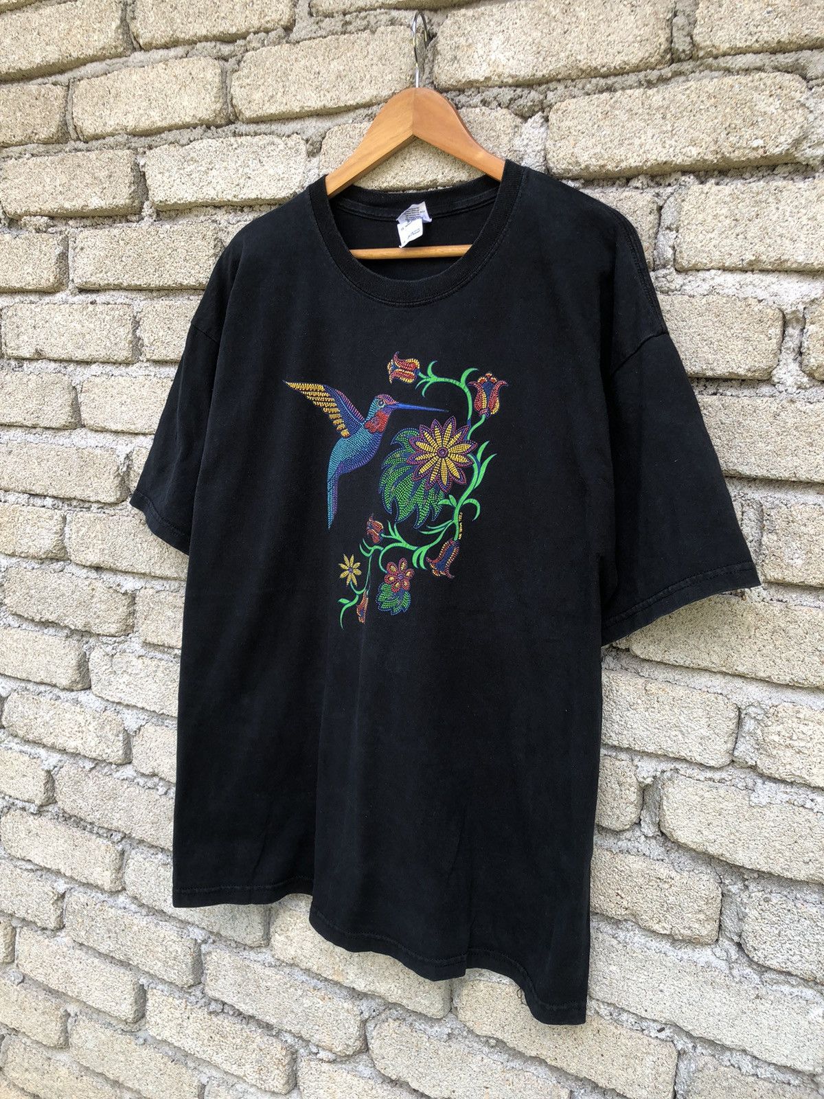 Vintage RARE Vintage Y2K WR.Teva Tees Art Native American Tshirt Size US XL / EU 56 / 4 - 2 Thumbnail