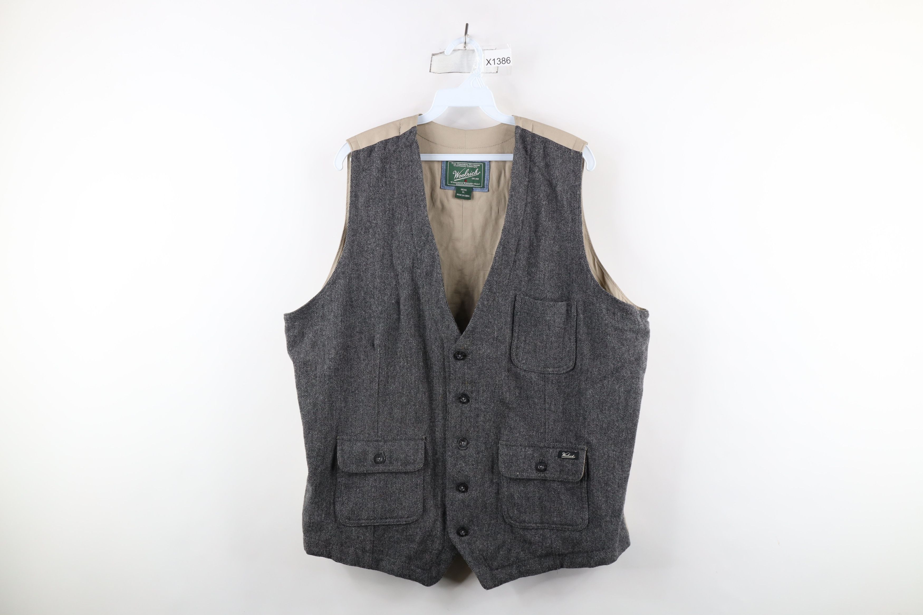 Woolrich online Vintage sweater vest