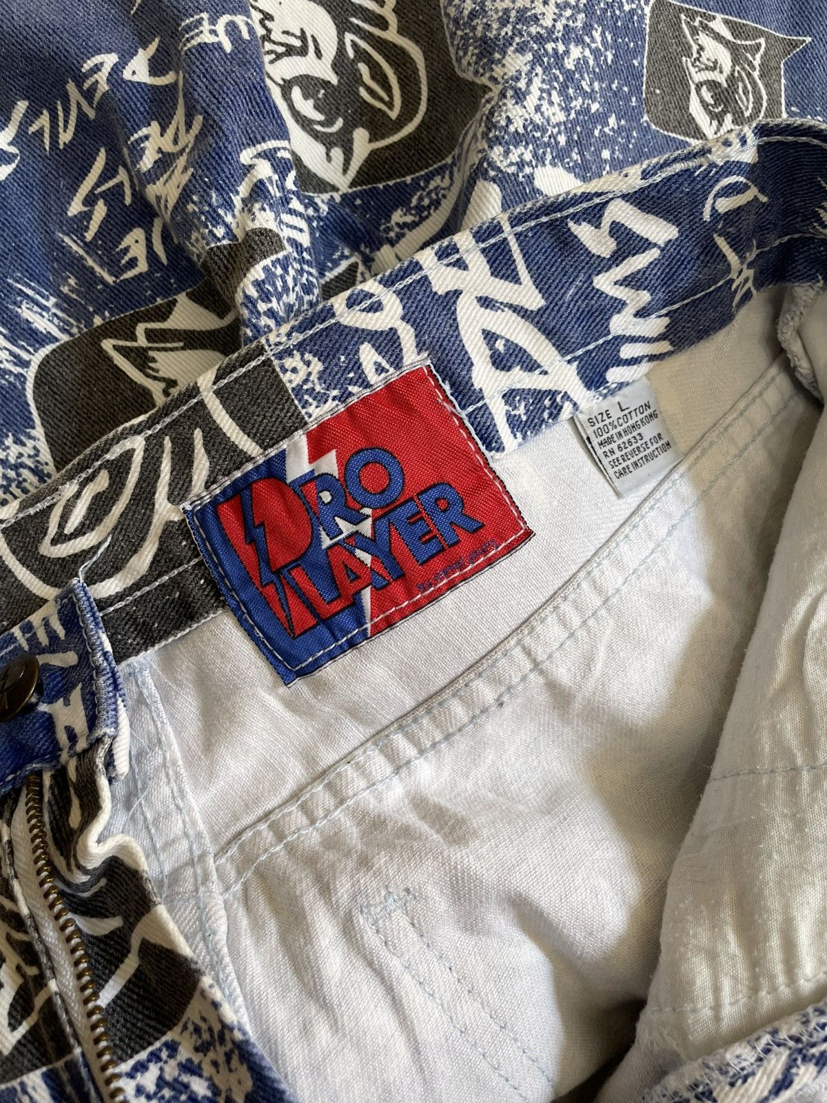 Pro Player Vintage Pro Player Duke Blue Devils full print jorts denim Size US 34 / EU 50 - 4 Thumbnail