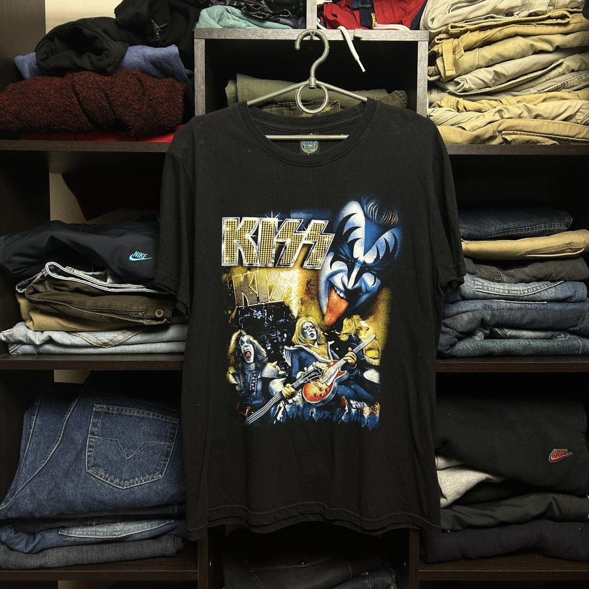Band Tees Vintage Kiss Big Graphic Logo Rock Band tee size L Size US L / EU 52-54 / 3 - 1 Thumbnail