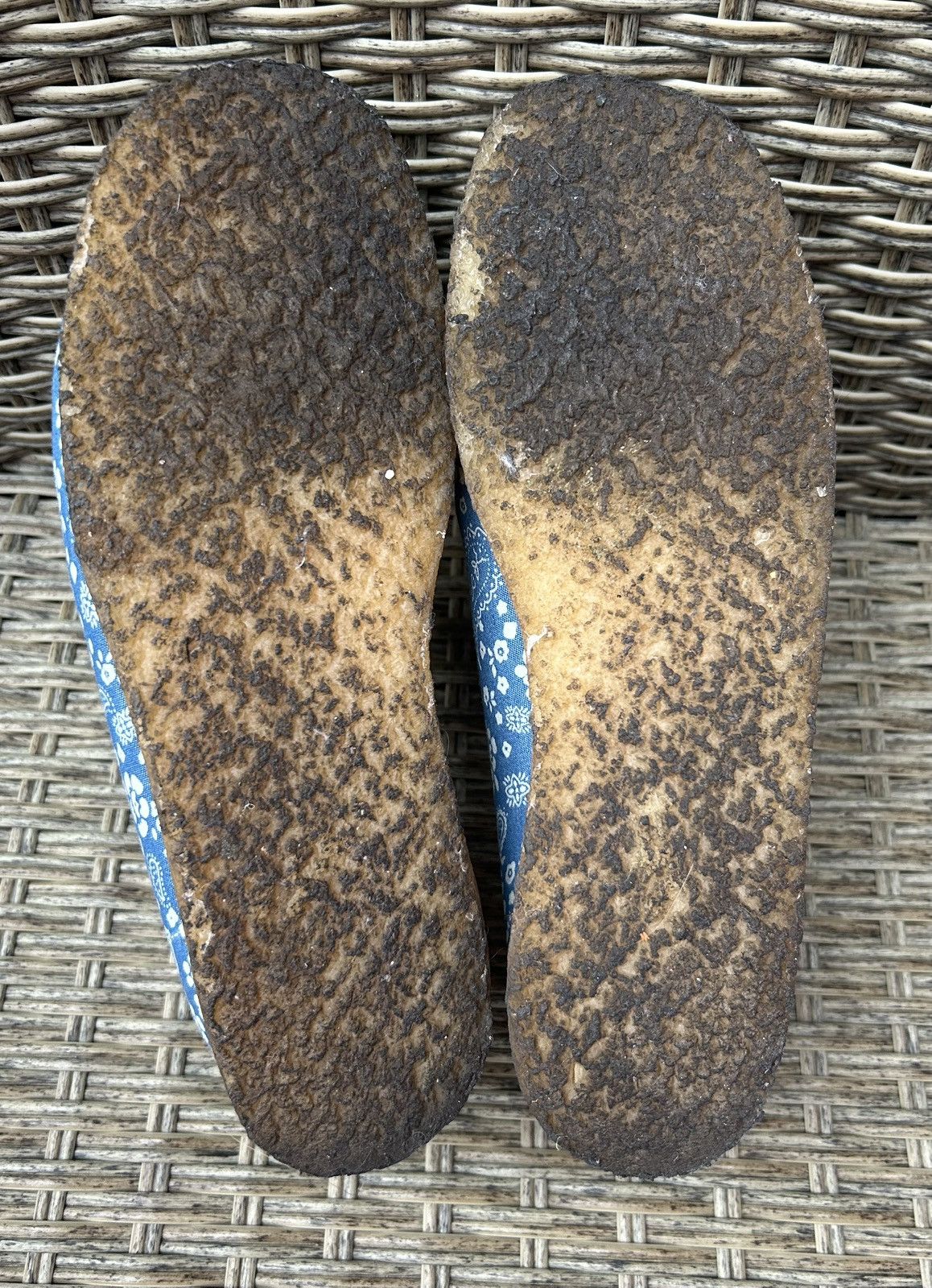 Clarks Clarks Wallabee Paisley Print Suede Moccasin Flats Womens Size US 7 / IT 37 - 10 Thumbnail