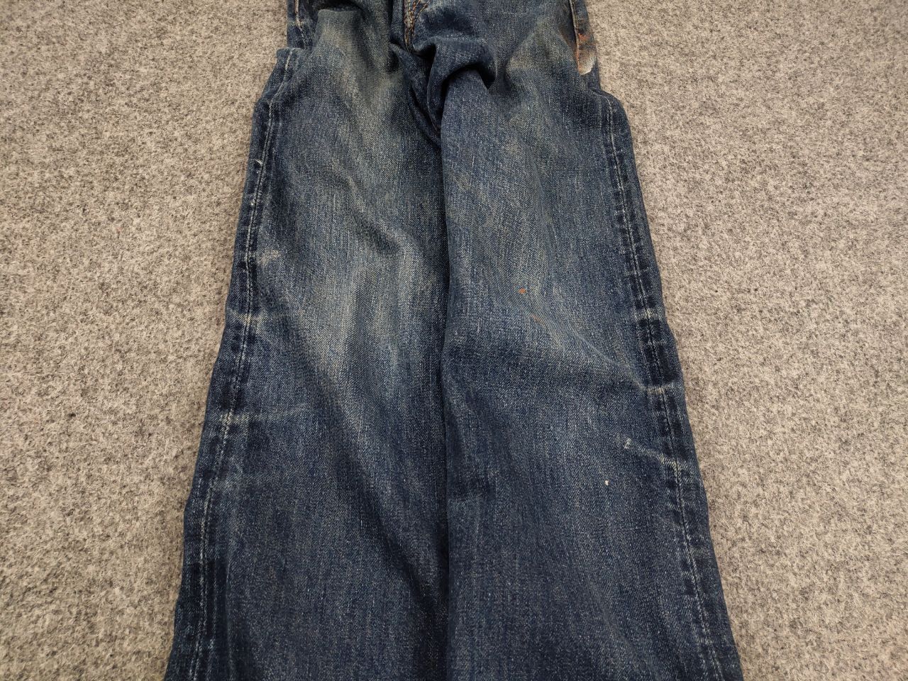 Orslow Vintage OrSlow Japan Selvedge Distressed paint Denim Jeans Size US 32 / EU 48 - 5 Thumbnail