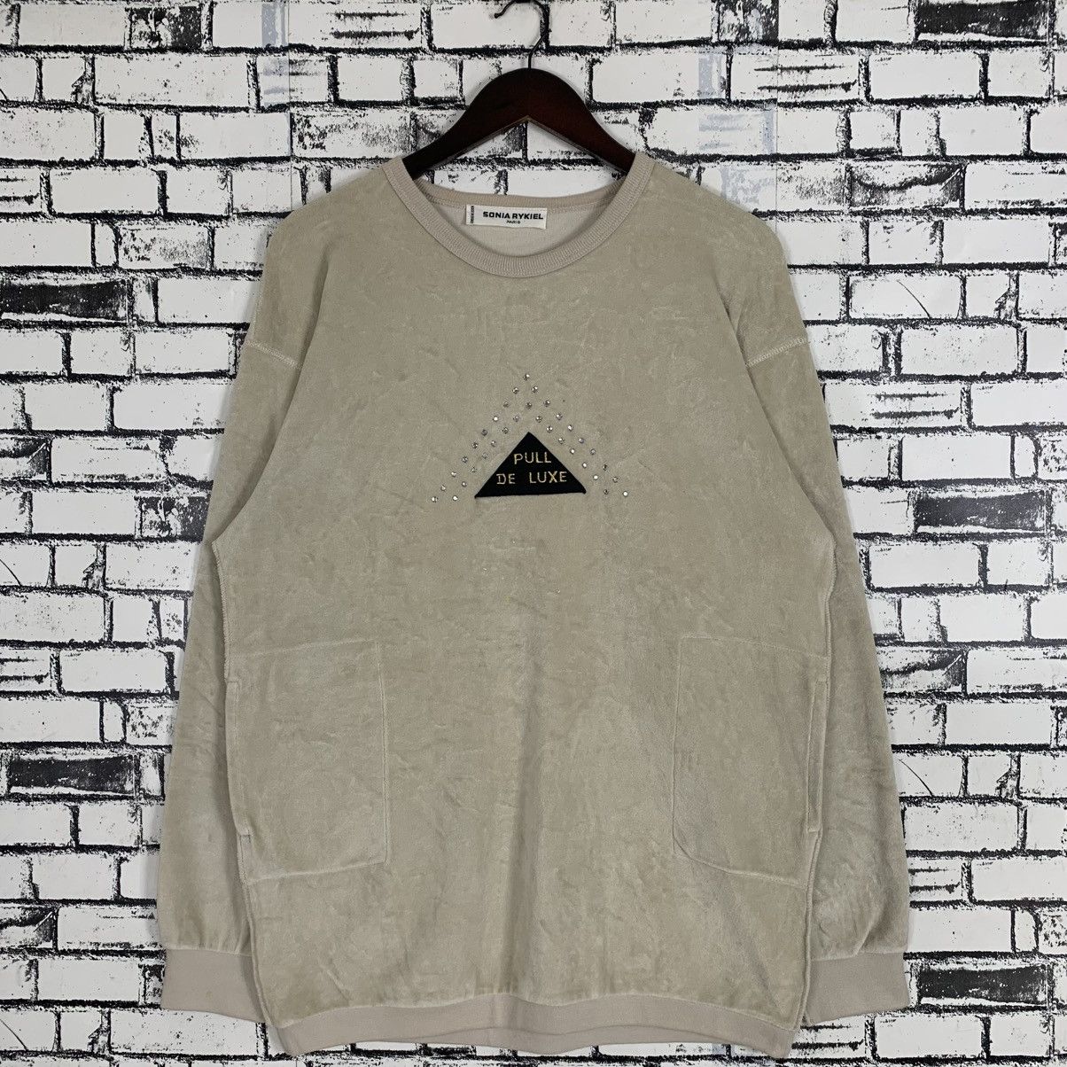 Designer × Sonia Rykiel × Vintage Vintage Sonia Rykiel Sweatshirt Size L / US 10 / IT 46 - 1 Thumbnail