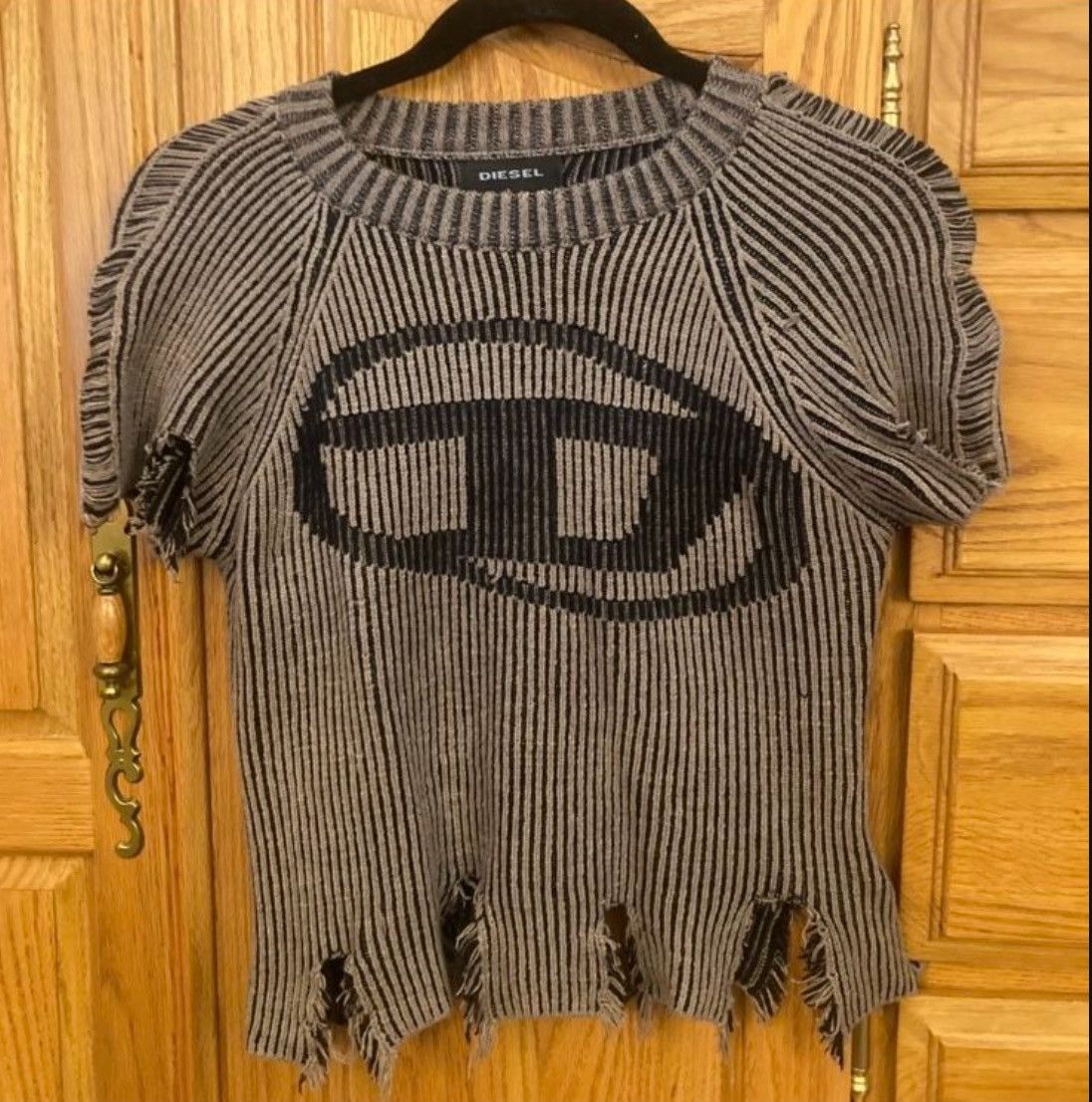 Diesel Nwt, Women’s DIESEL Distressed Sweater Size S / US 4 / IT 40 - 6 Thumbnail
