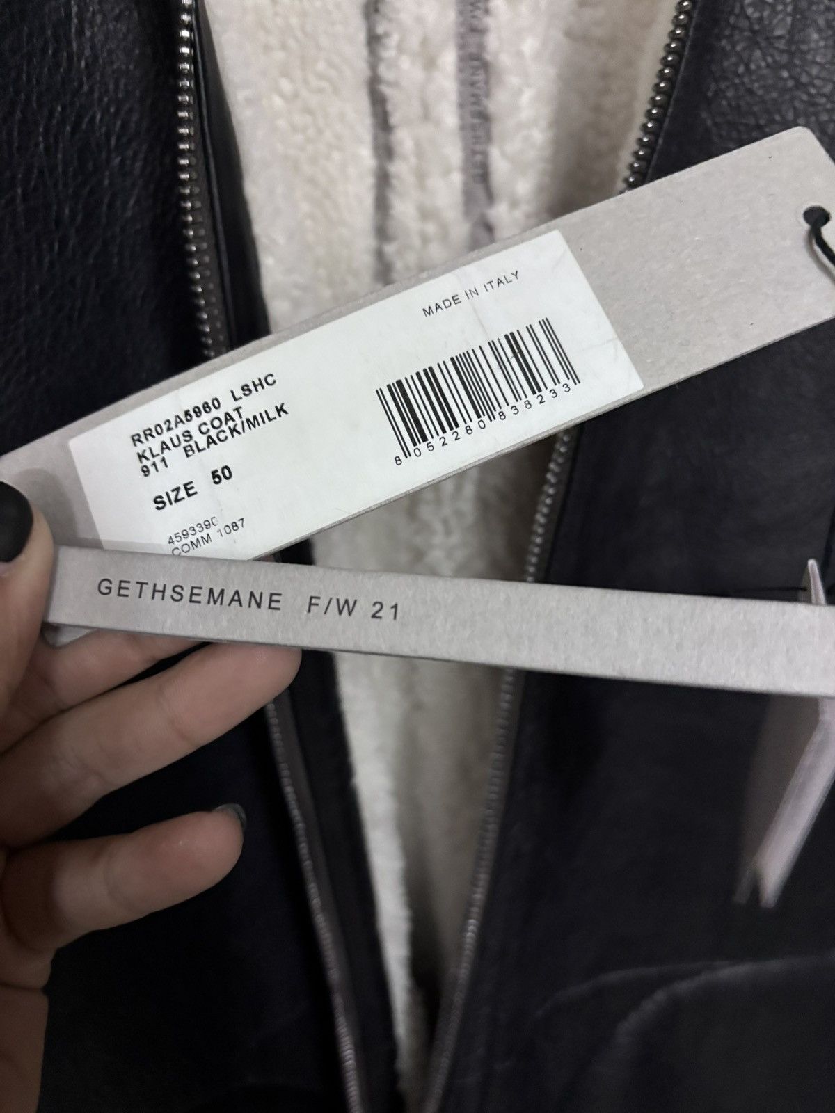 Rick Owens RICK OWENS FW21 GETHSEMANE KLAUS COAT Size US M / EU 48-50 / 2 - 4 Thumbnail