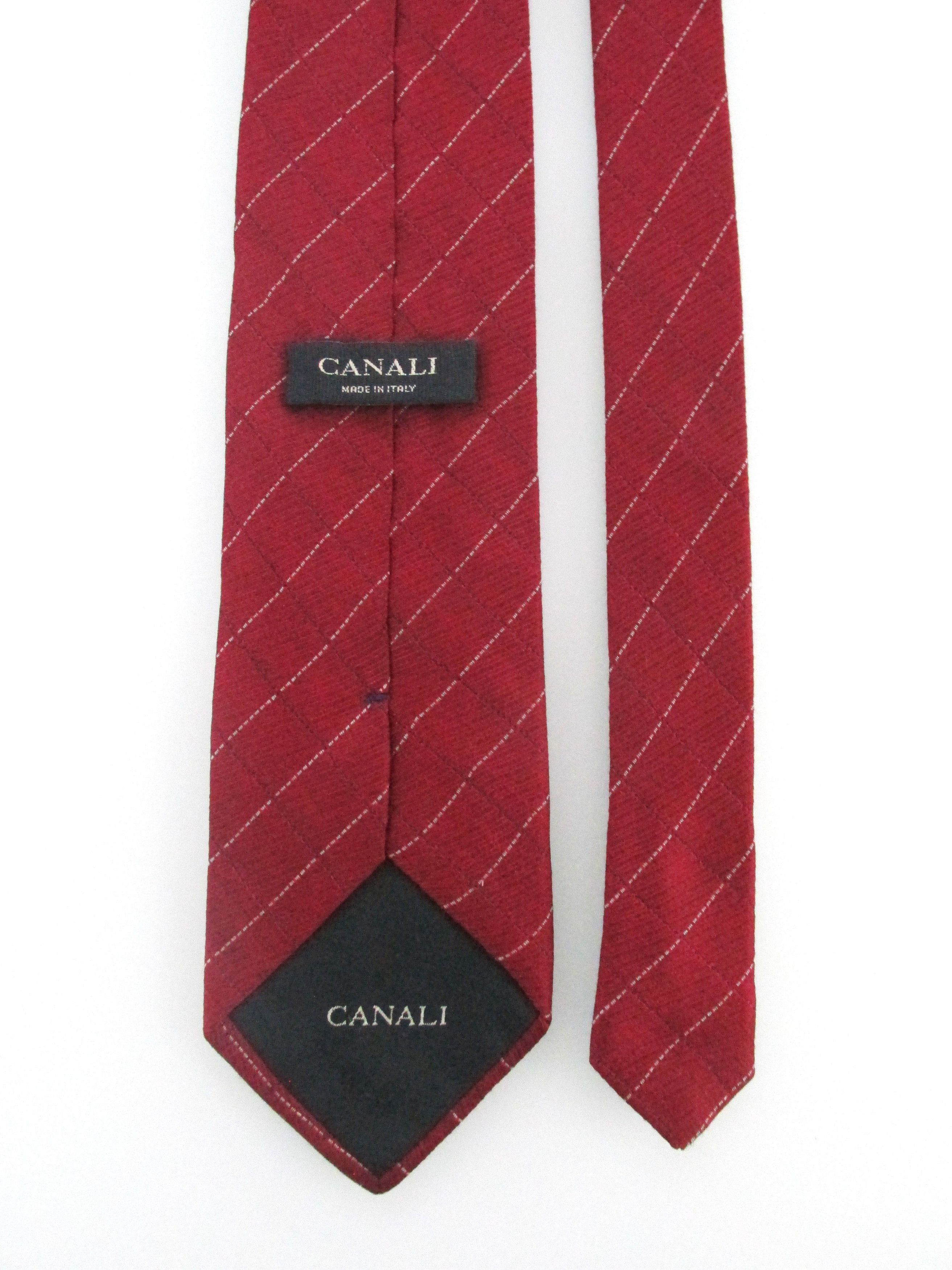 Canali Canali Men's Silk Tie Size ONE SIZE - 4 Thumbnail