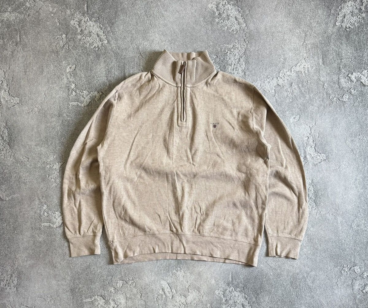 Gant Gant XL/size sweater jumper pullover 1/4 zip knit Size US XL / EU 56 / 4 - 9 Thumbnail