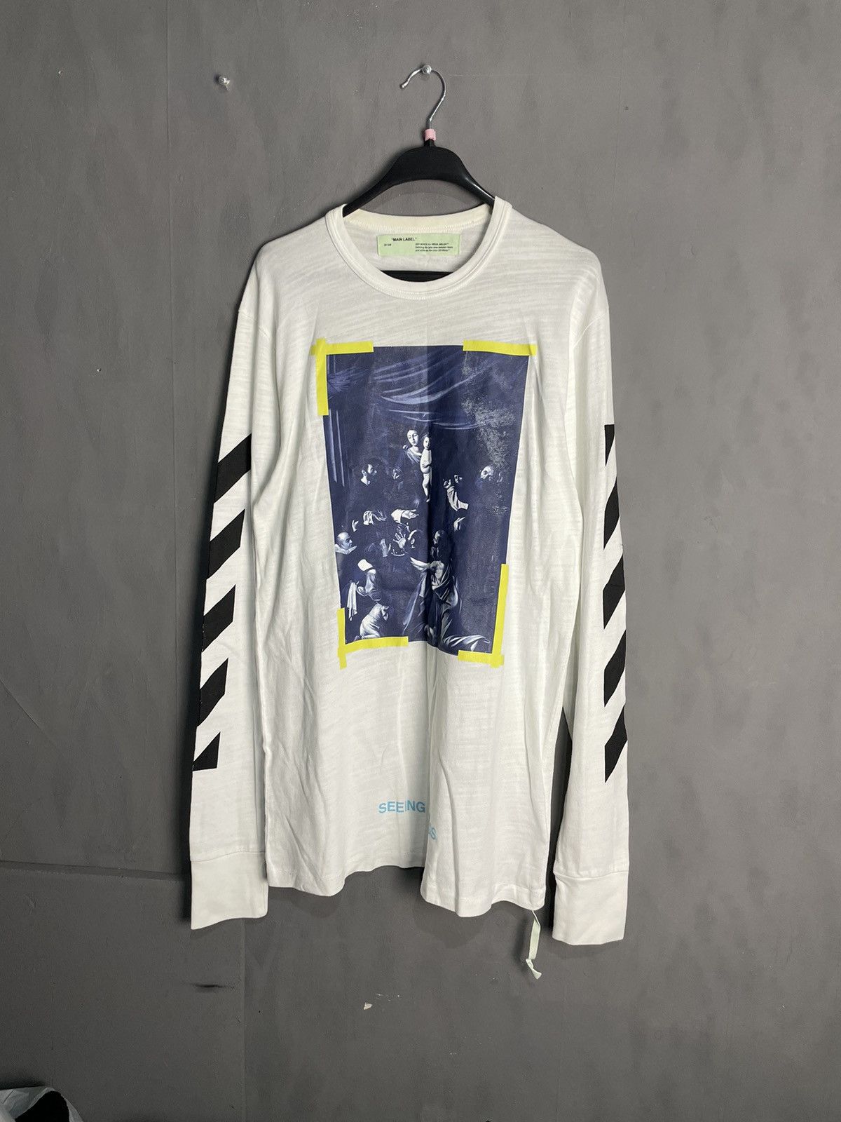 Off-White Off White Caravaggio Long Sleeve T-Shirt Size US M / EU 48-50 / 2 - 1 Thumbnail