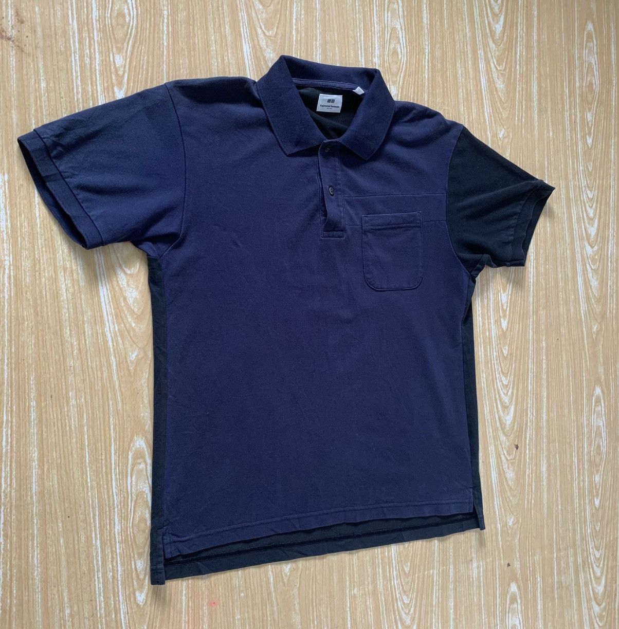 Engineered Garments × Uniqlo Engineered Garments x Uniqlo 2 Tones Colour Polo Shirt Size US L / EU 52-54 / 3 - 4 Thumbnail