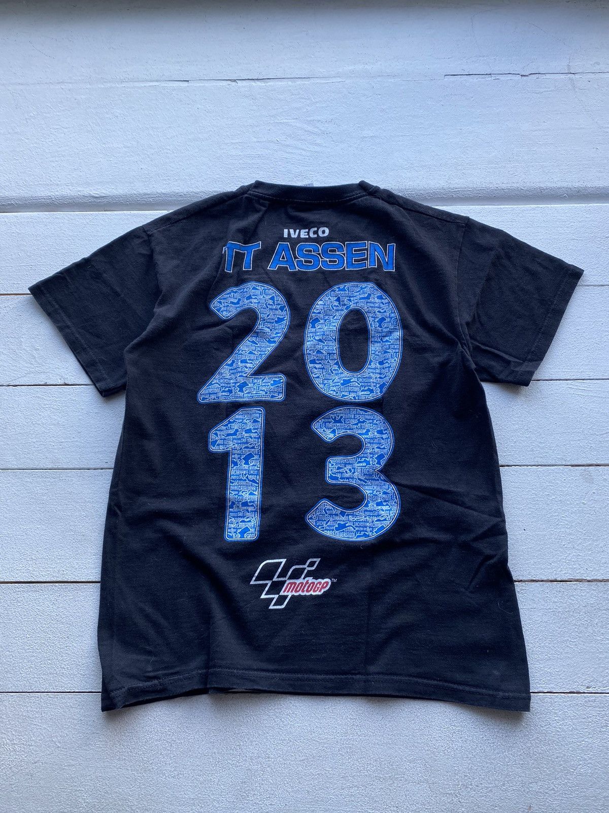 Vintage 00s Grand Prix Iveco Motogp tt assen Racing Mens T Shirt Size US M / EU 48-50 / 2 - 5 Thumbnail