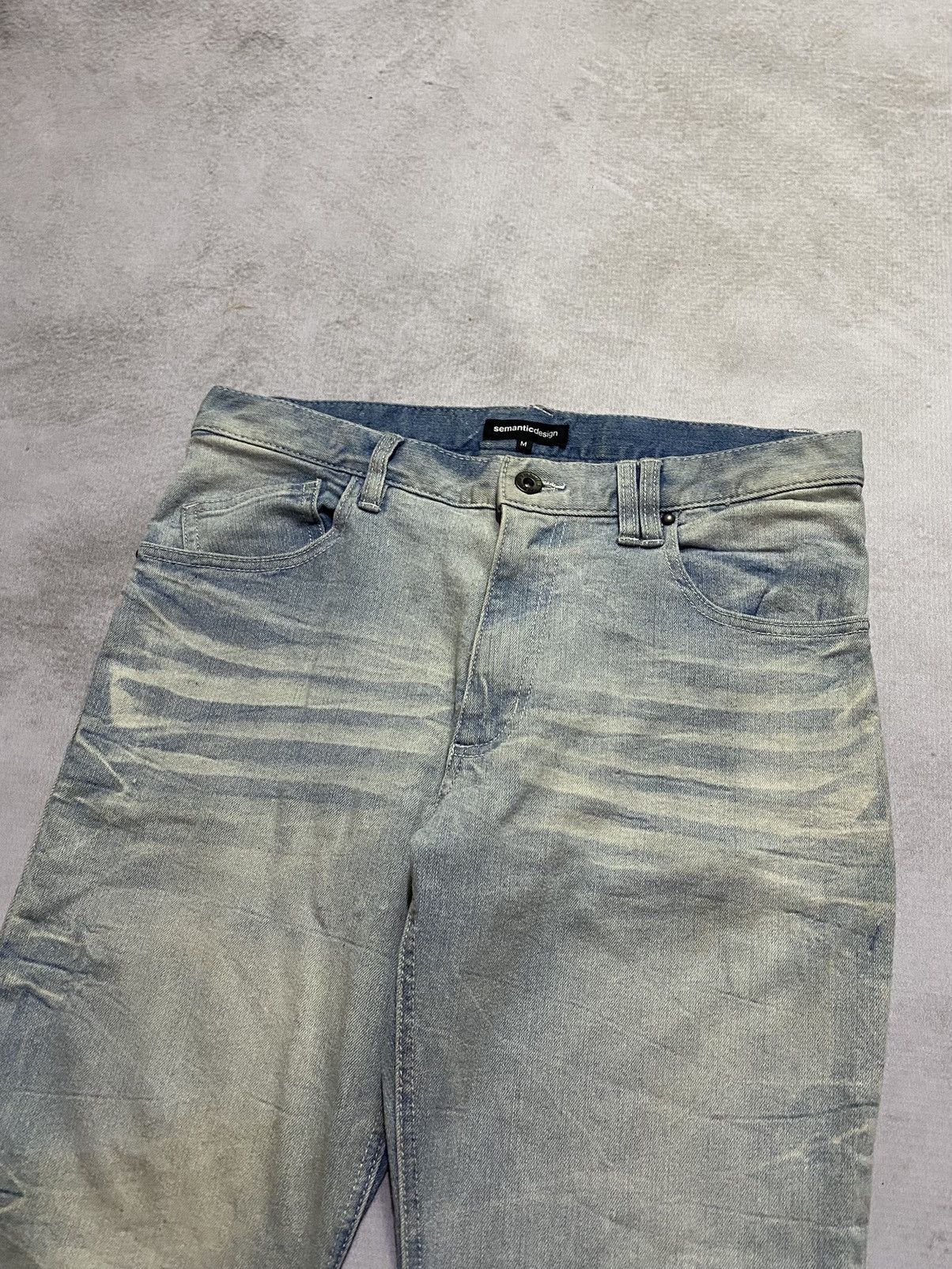 Japanese Brand Semantic Design Banana Cut Pants Size US 31 - 7 Thumbnail