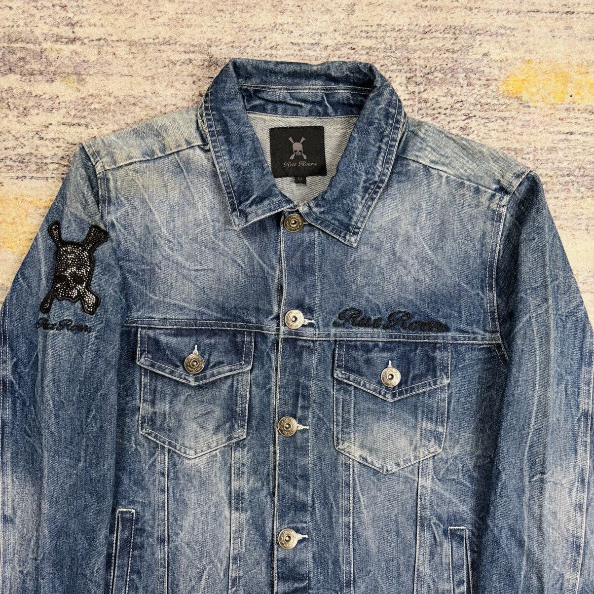 Roen 2000s Roen - Vkei Style Washed Denim Jacket Size US M / EU 48-50 / 2 - 5 Thumbnail