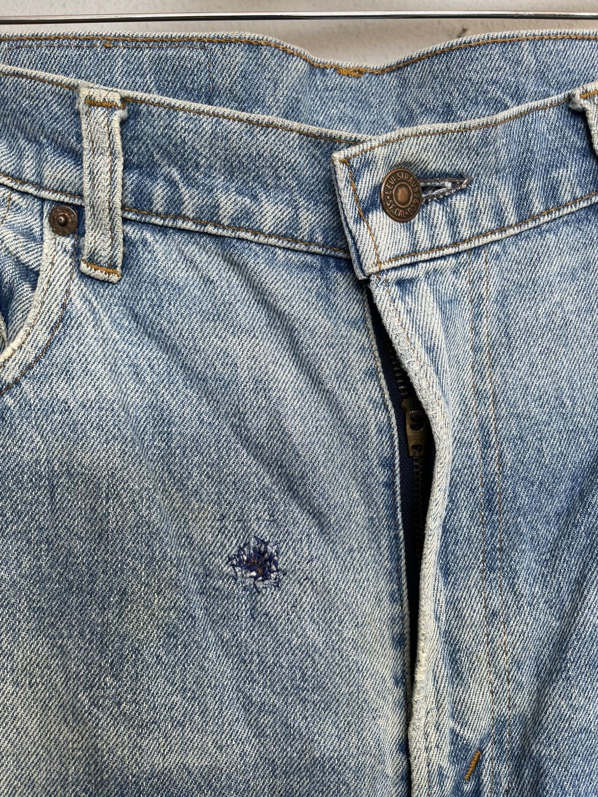 Levi's Vintage 80's Distressed Levis Size US 36 / EU 52 - 3 Thumbnail