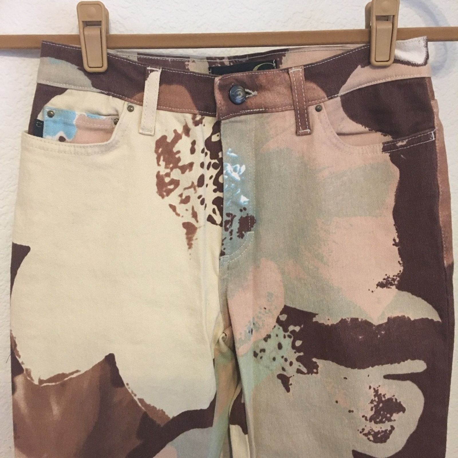 Just Cavalli Vintage Y2K Just Cavalli Italy Pantalone Jeans NWT Size 28" / US 6 / IT 42 - 3 Thumbnail