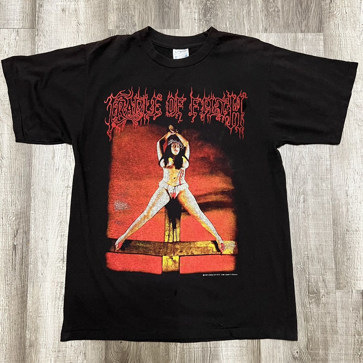 Band Tees Cradle of filth T-Shirt Desire Me Like Satan | Grailed