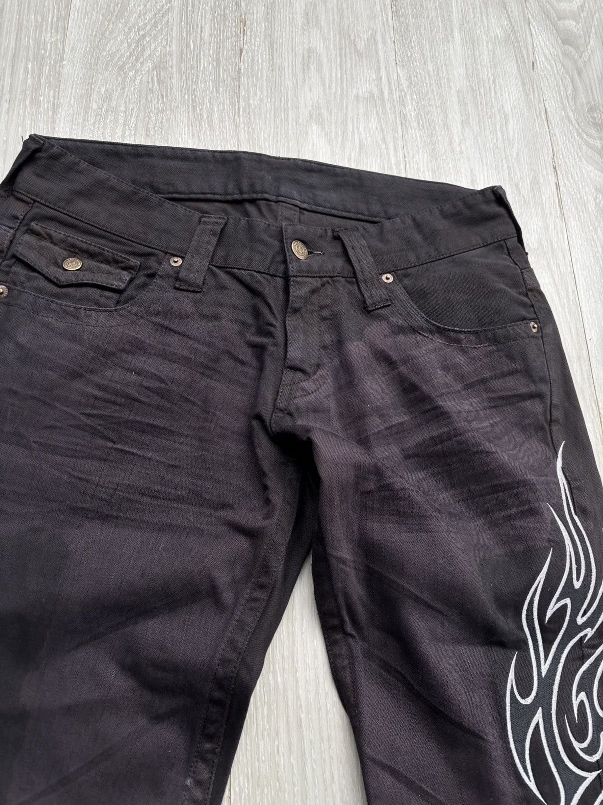 Tornado Mart flare jeans Size US 31 - 2 Thumbnail