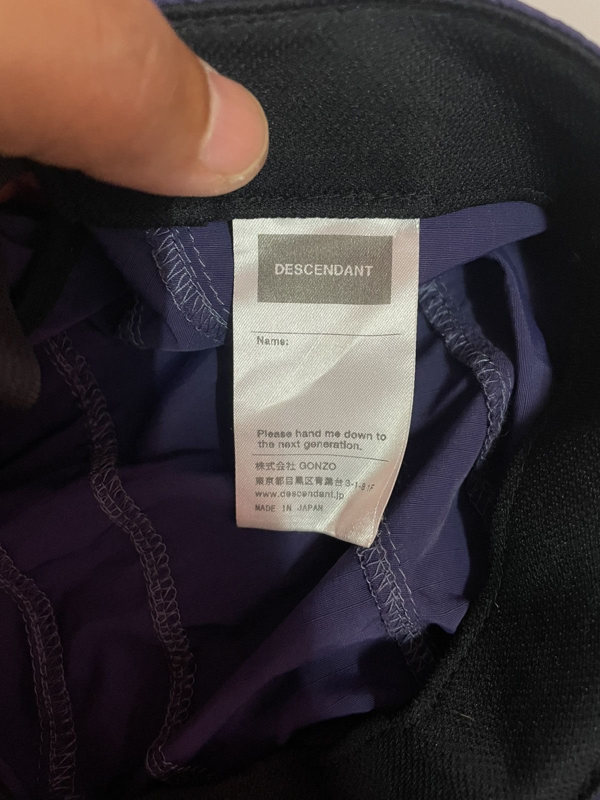 Descendant Descendant Cap Made in Japan Size ONE SIZE - 7 Thumbnail