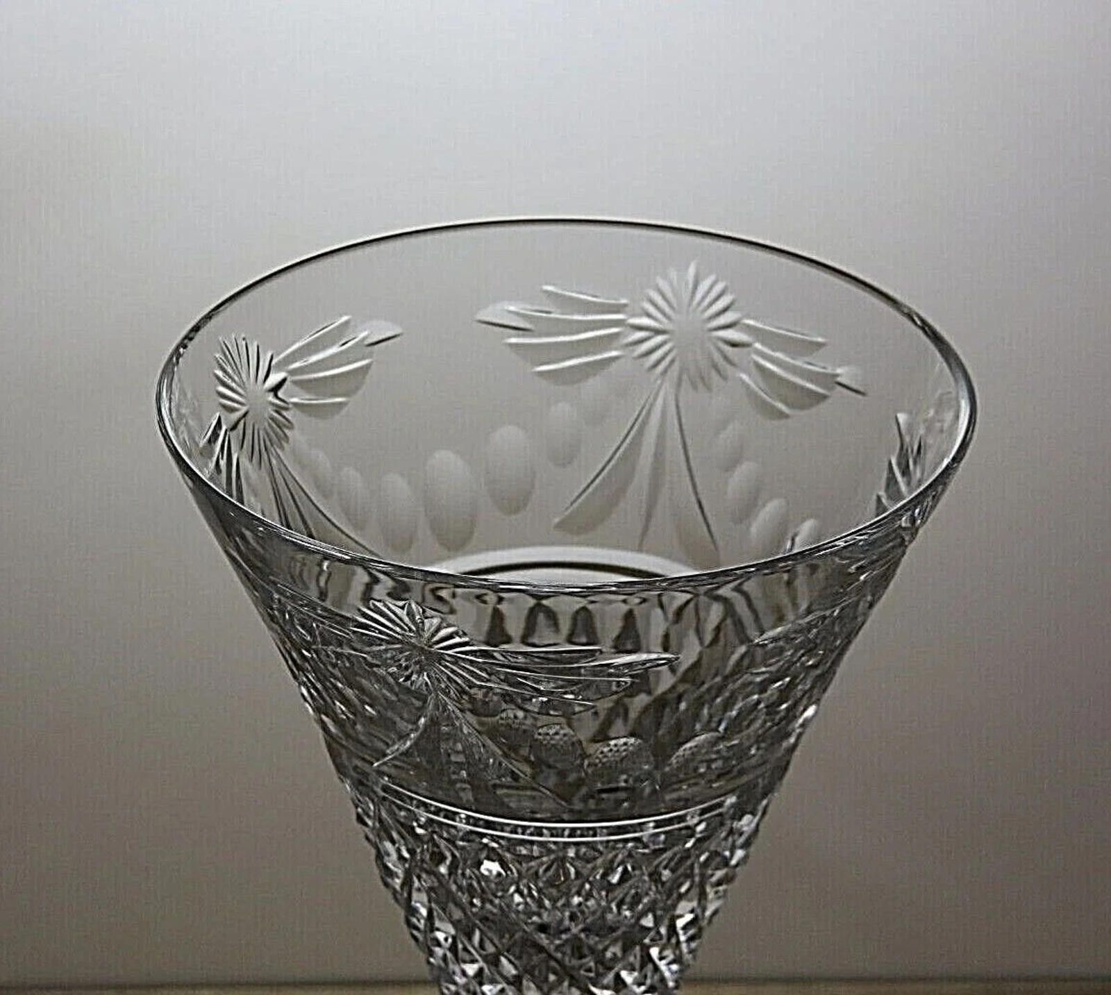 Starter Stuart Crystal "Beaconsfield" Cut Sherry Glass 6" - 33B Size ONE SIZE - 3 Thumbnail