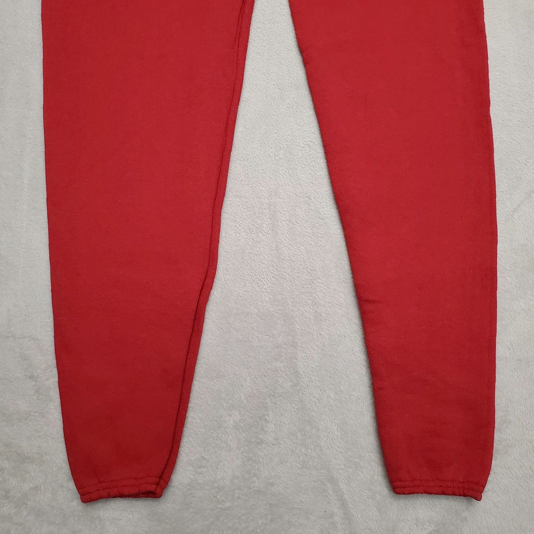 Vintage VINTAGE Pro Spirit Sweat Pants Mens S Red Cotton Blend Made in USA Y2K 90s Sweatpants Mens Red USA Cotton Blend Pro Spirit Pants S Size US 29 - 2 Thumbnail