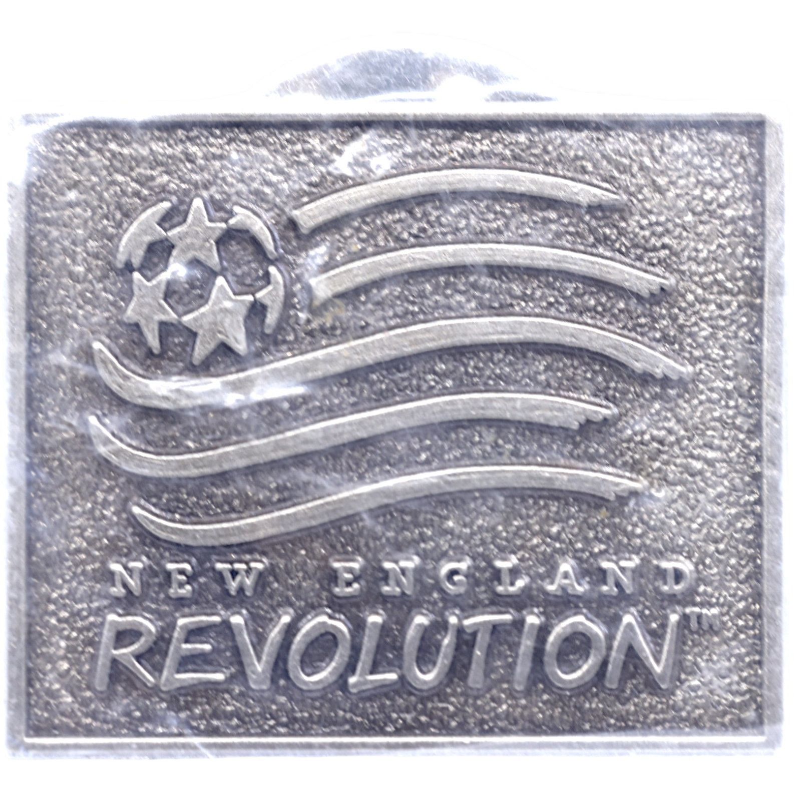 Other New England Revolution 1999 Vintage Logo Silver MLS Pin Size ONE SIZE - 1 Thumbnail