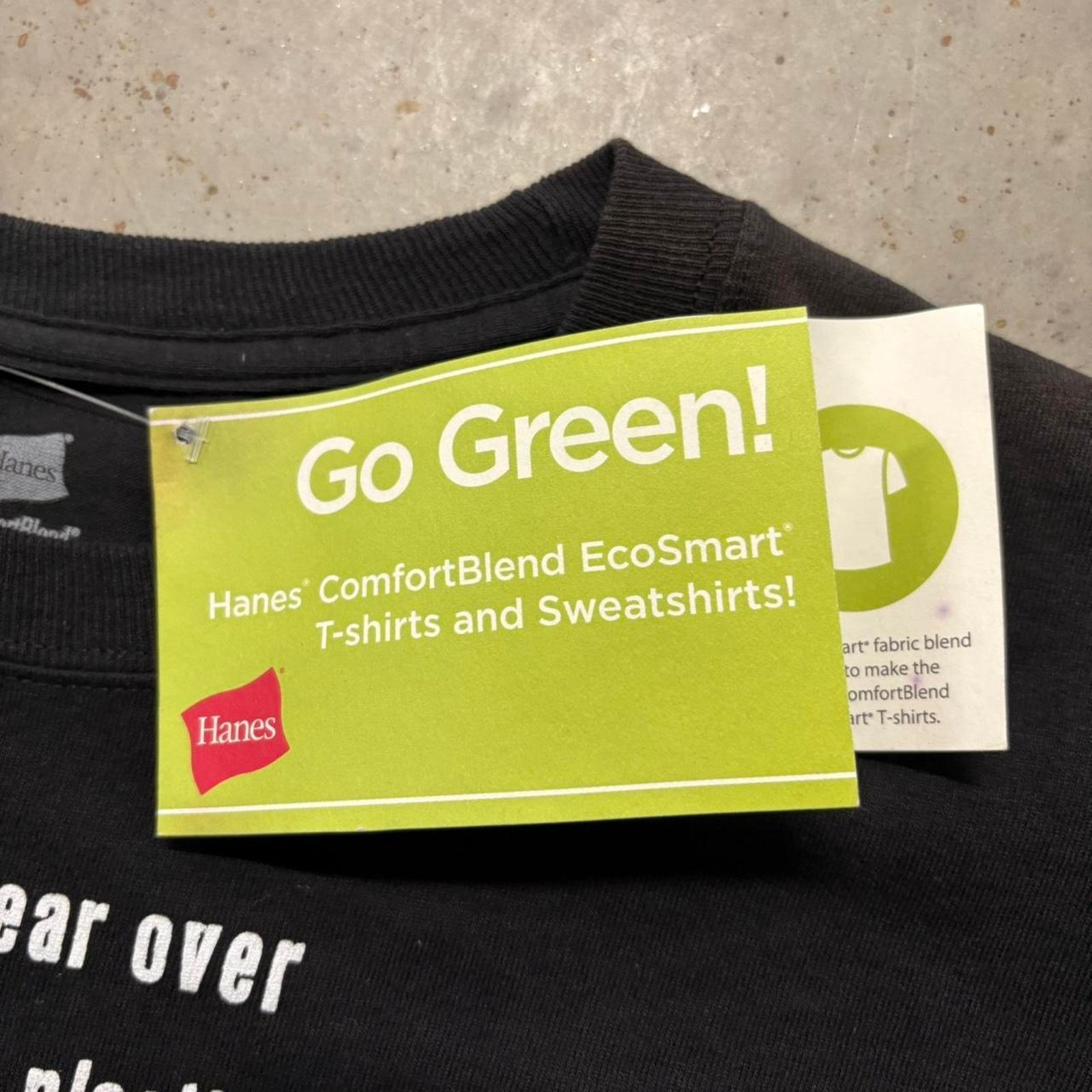 Hanes × Vintage Crazy NWT Vintage Y2K Hanes EcoSmart Water Bottle T Shirt Size US L / EU 52-54 / 3 - 6 Thumbnail