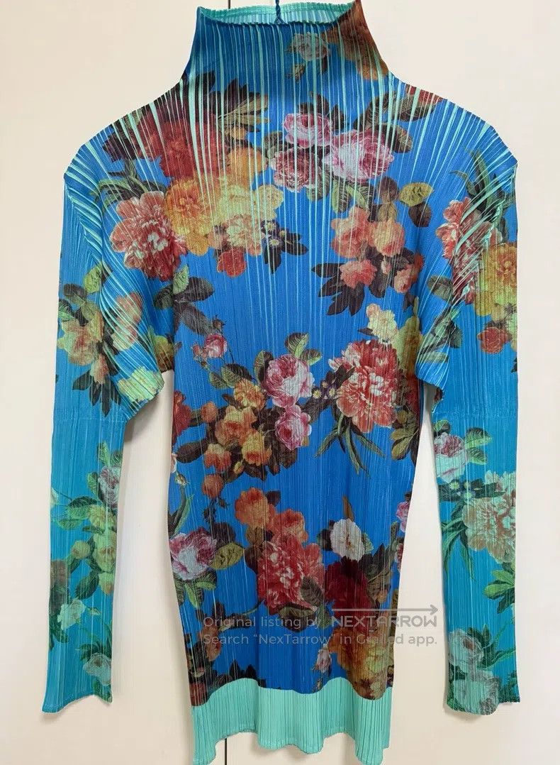 Issey Miyake Issey Miyake Printed Top Size L / US 10 / IT 46 - 6 Thumbnail