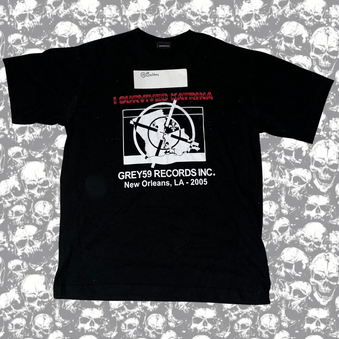 G59 Records I SURVIVED KATRINA Size US XL / EU 56 / 4 - 1 Thumbnail