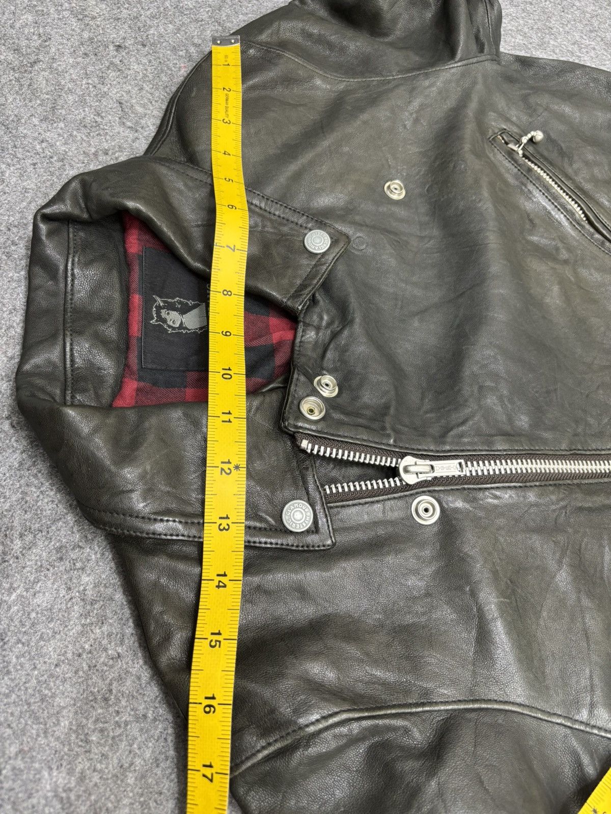 Hysteric Glamour 💥Archival💥Vtg Hysteric Glamour Sheepskin Biker Jacket F592 Size US M / EU 48-50 / 2 - 20 Thumbnail