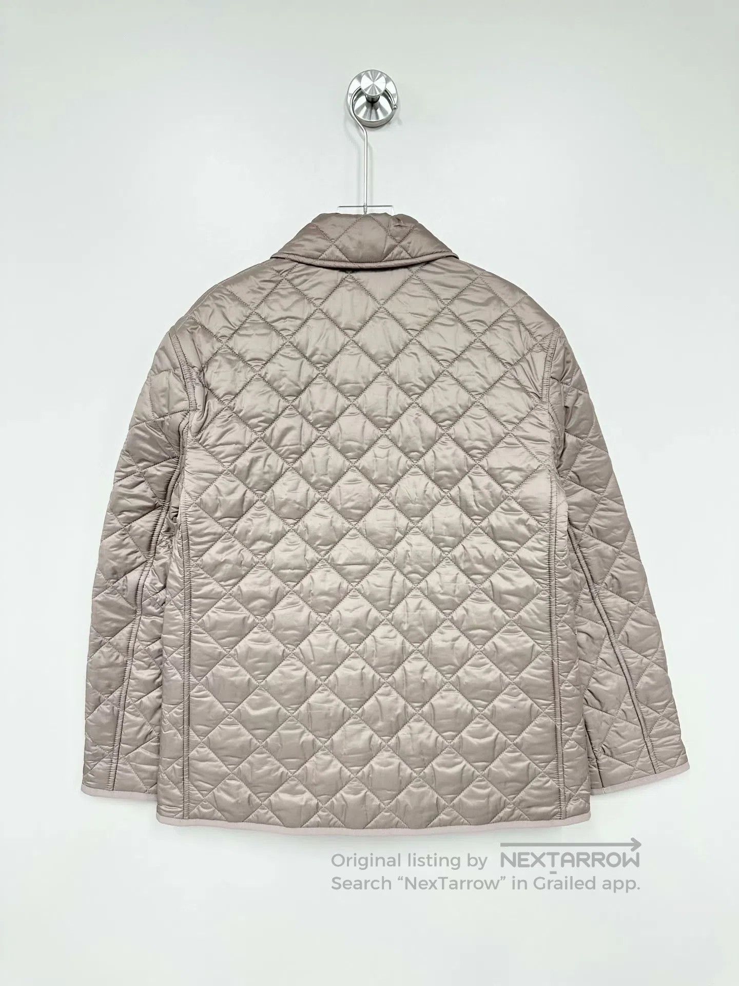 Burberry Burberry Camel Classic Lined Plaid Zipper Jacket| Size S / US 4 / IT 40 - 2 Thumbnail